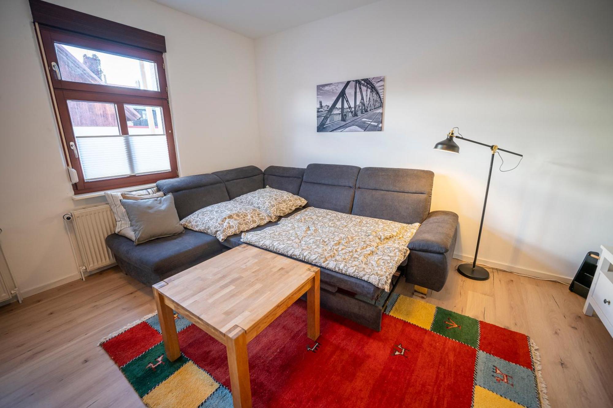 Ferienwohnung Haus Unterm Mammutbaum - Elberadweg Magdeburg Exterior foto