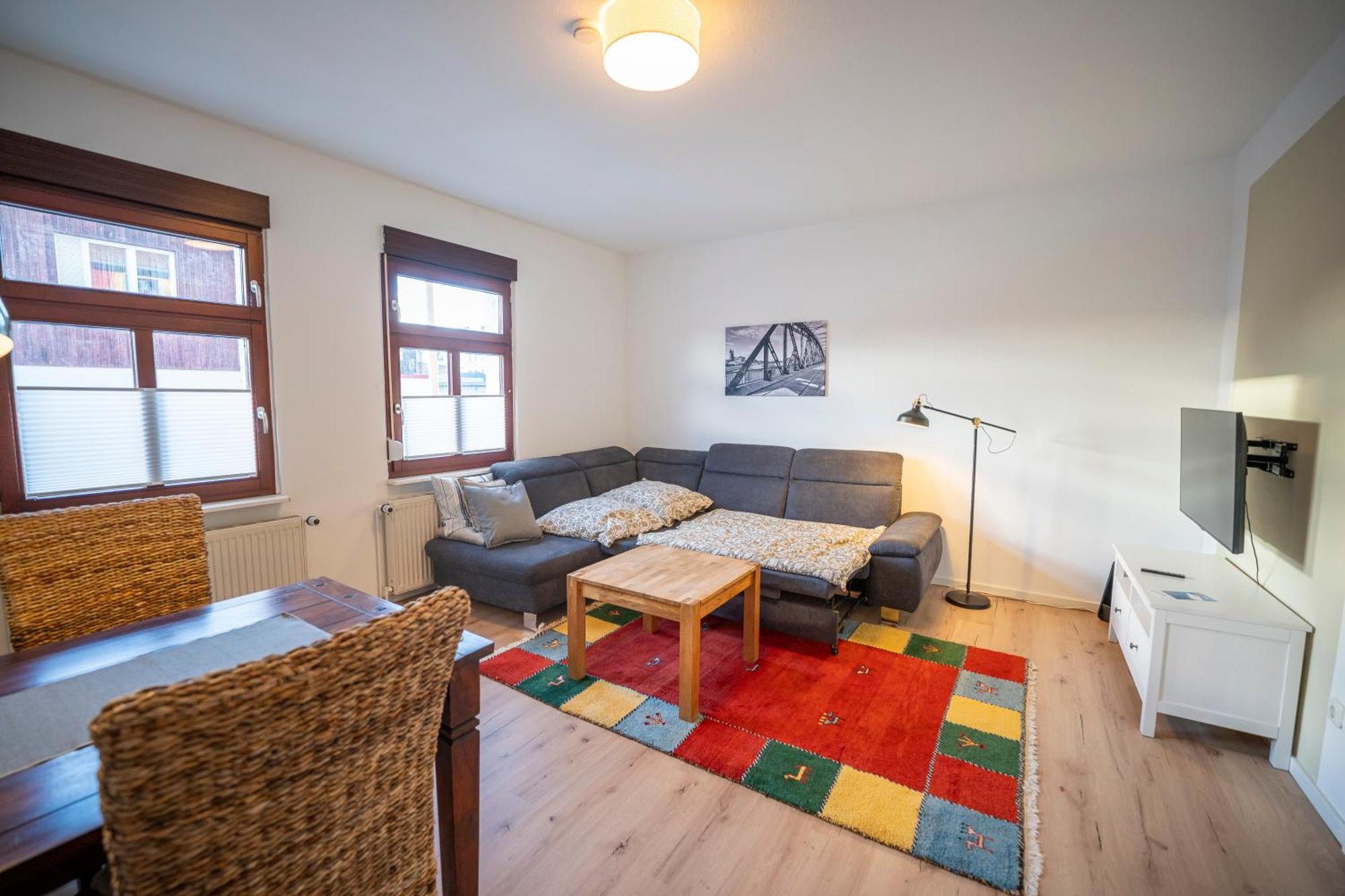 Ferienwohnung Haus Unterm Mammutbaum - Elberadweg Magdeburg Exterior foto